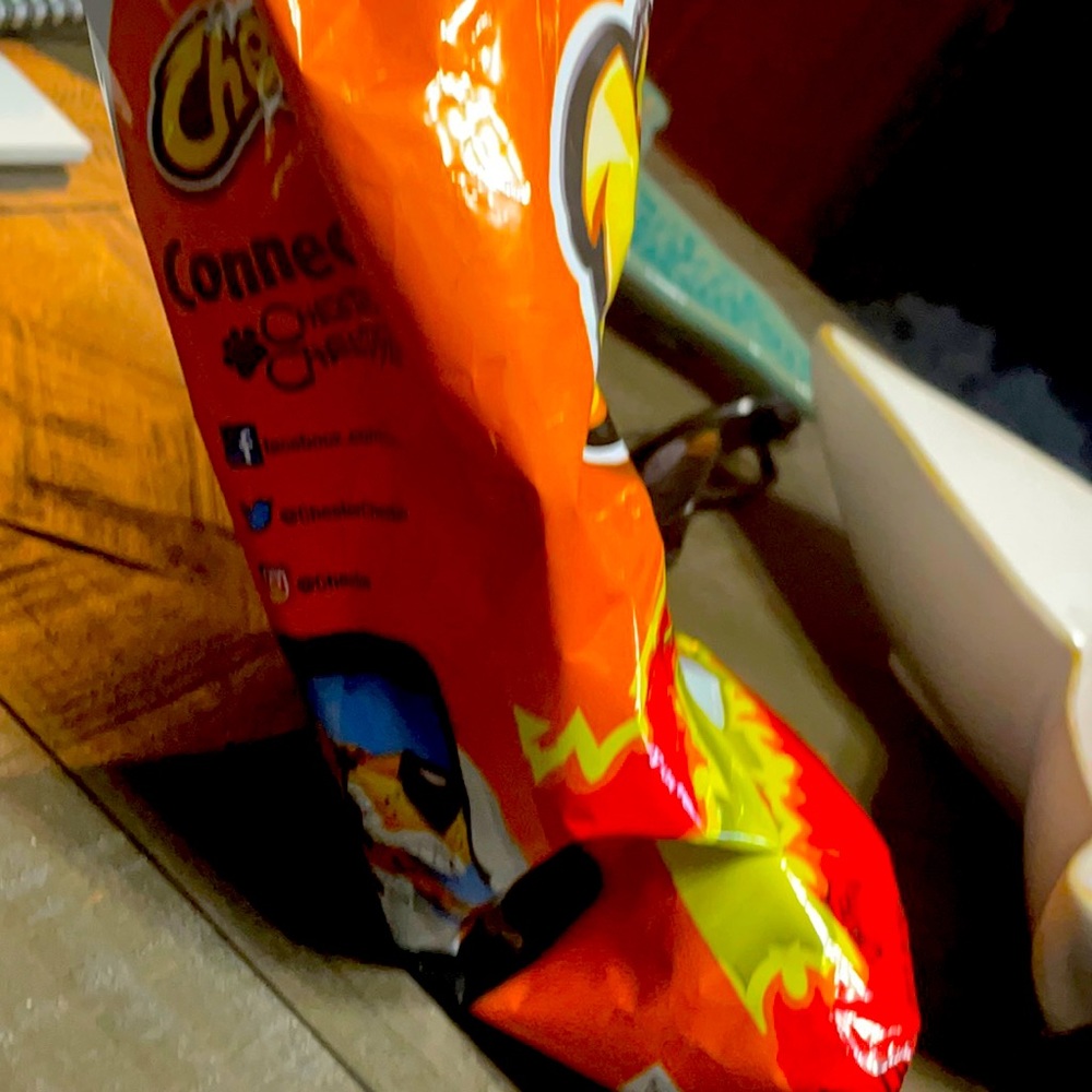 hot cheetos bag